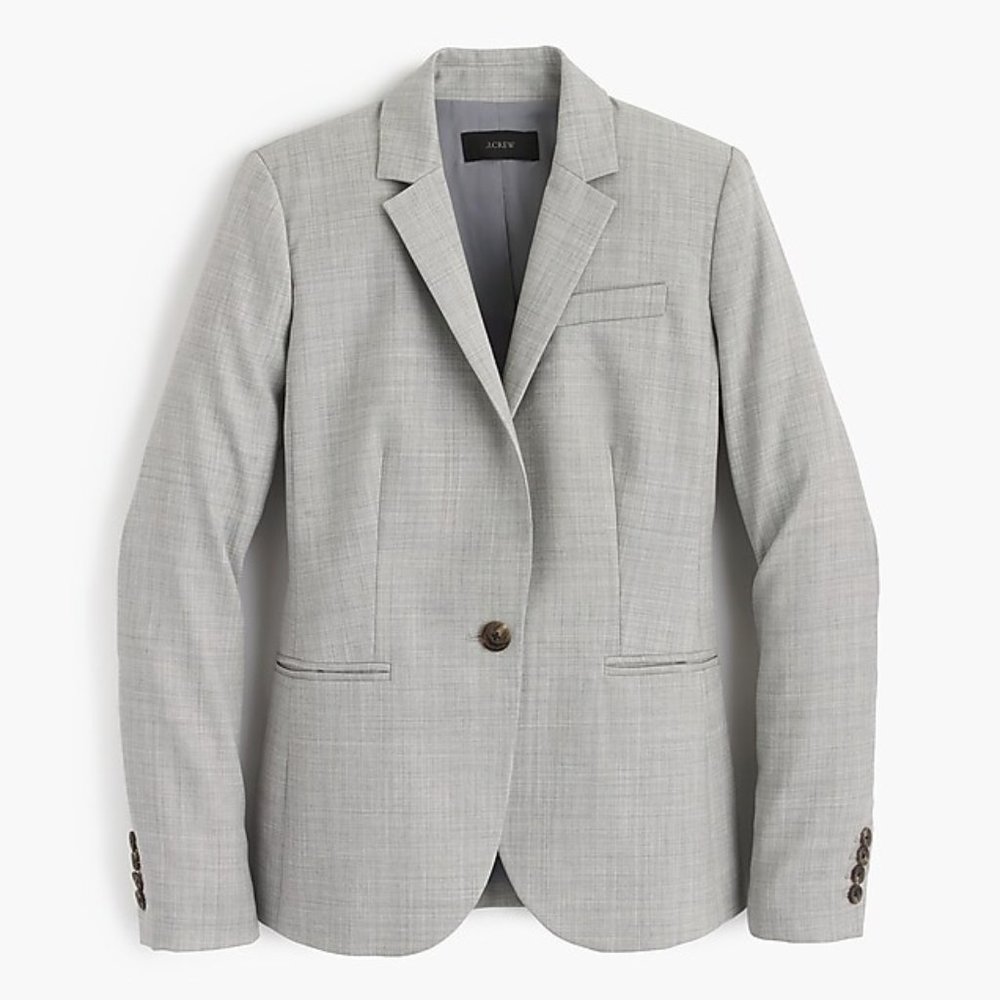 J. Crew Women's Gray Blazer